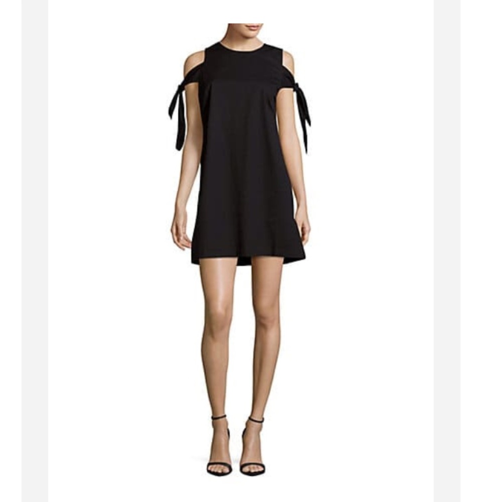 JOA Cold-Shoulder Dress